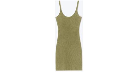 nanushka green dress|More.